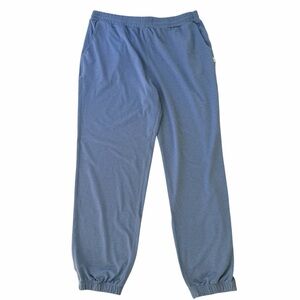 Vuori Blue Heather Jogger Sweatpants Size Medium DreamKnit Athleisure VW457